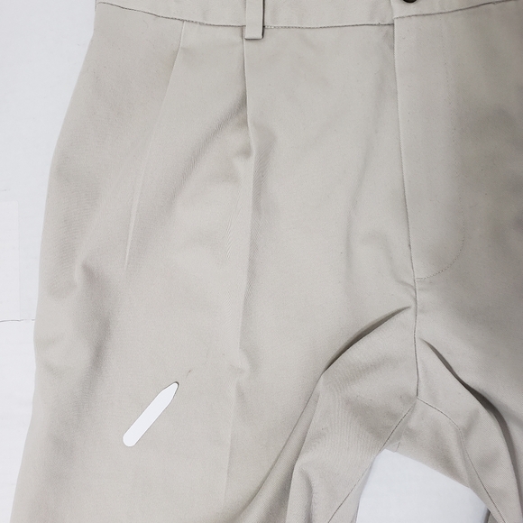 Brooks Brothers Advantage Chino Elliot Pants 38x30 Beige White 100% Cotton - Picture 5 of 9